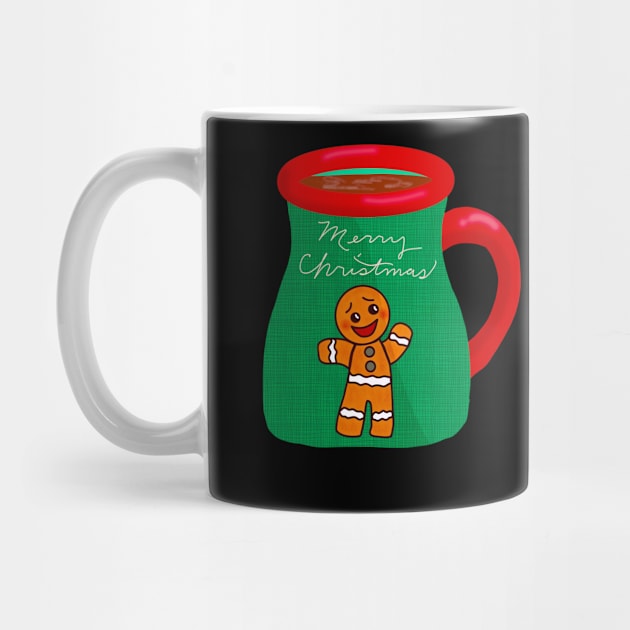 Gingerbread Man Mug by donna.norton.520